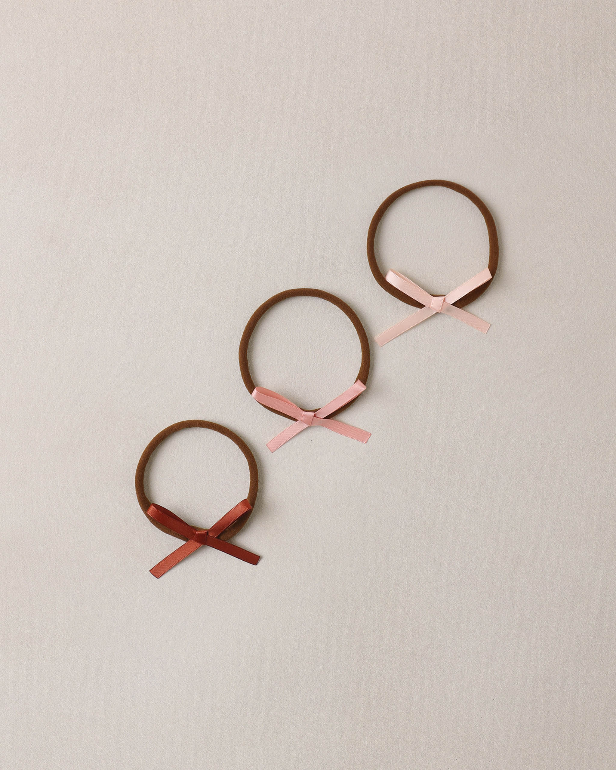 Noralee Baby Bow Headbands - Blush, Red, Pink