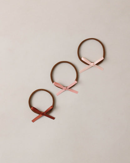 Noralee Baby Bow Headbands - Blush, Red, Pink