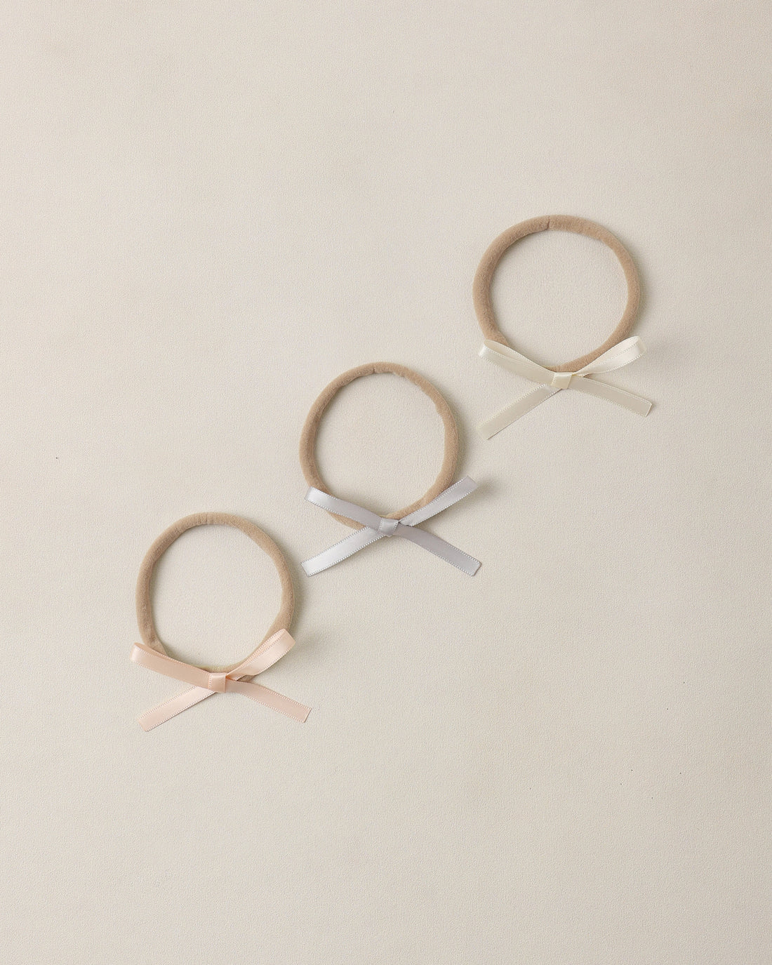 Noralee Baby Bow Headband - Pearl, Ivory, Mist