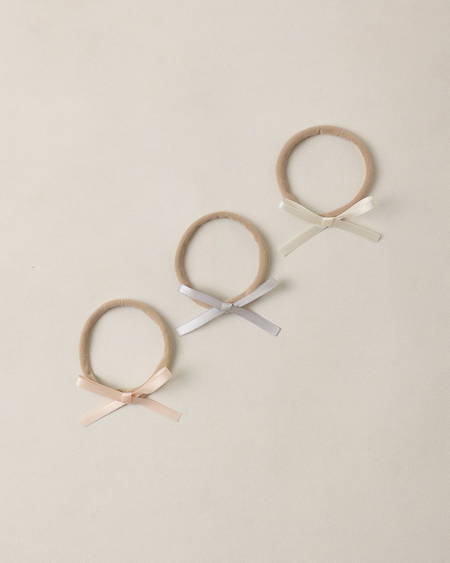 Noralee Baby Bow Headband - Pearl, Ivory, Mist