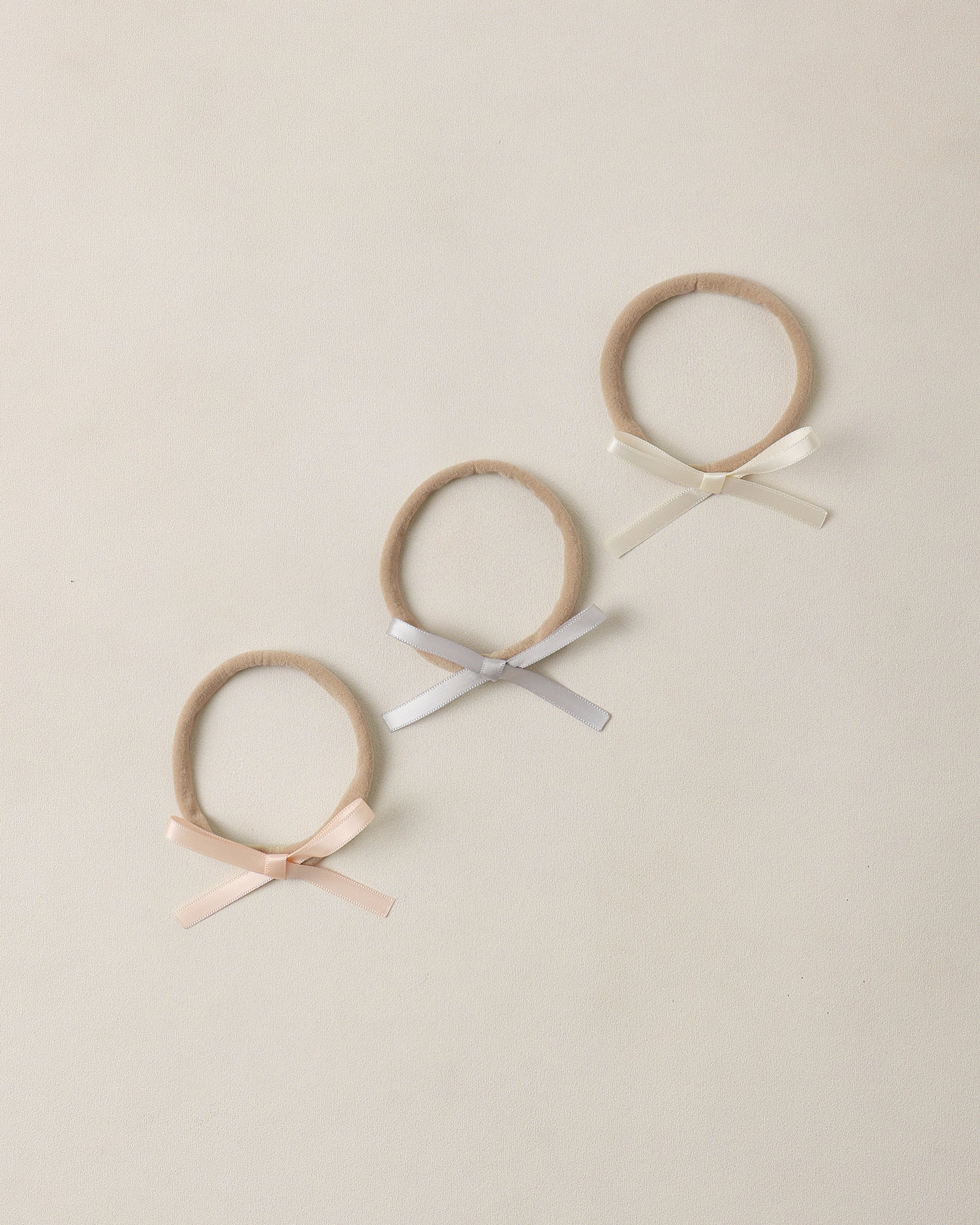 Noralee Baby Bow Headband - Pearl, Ivory, Mist