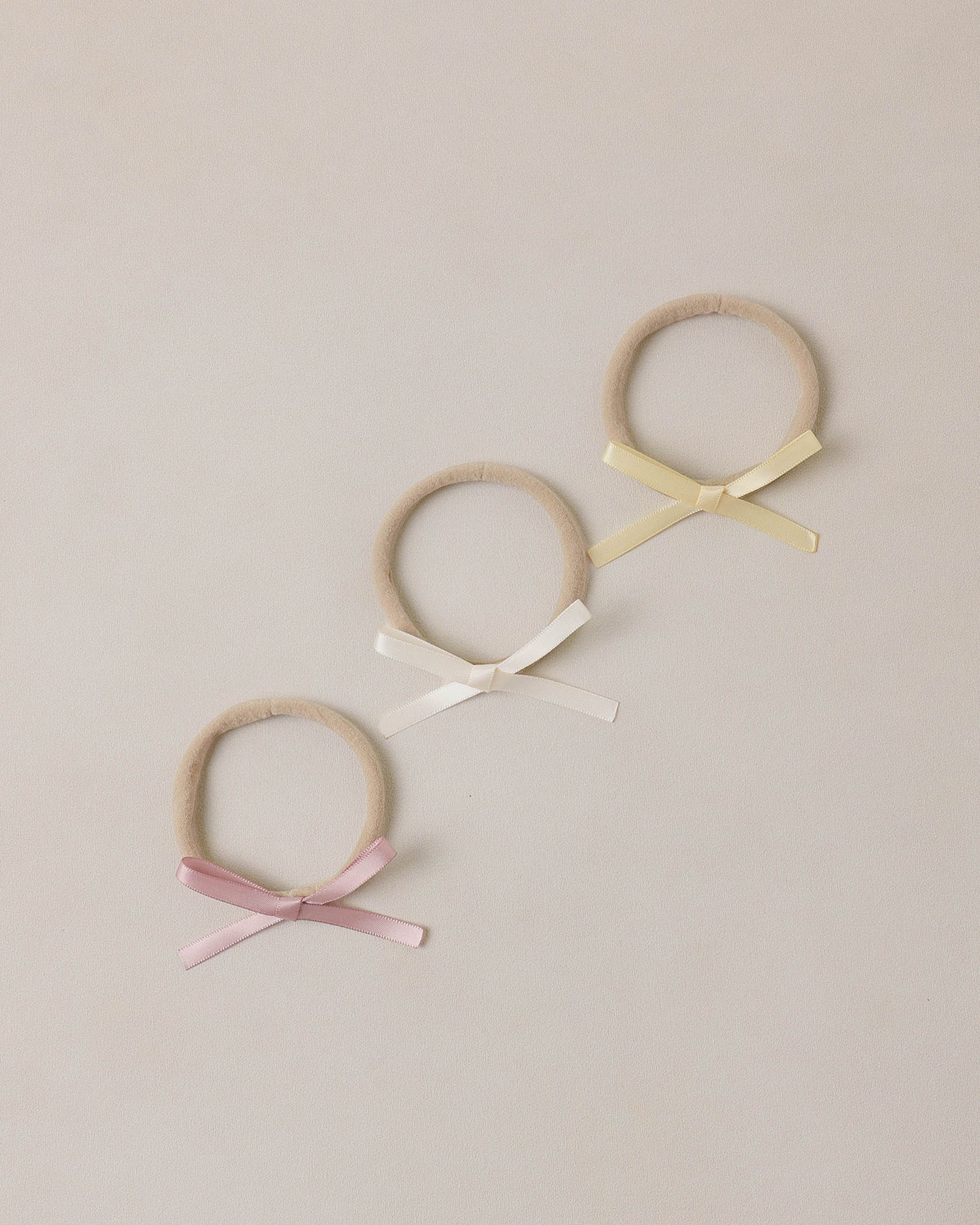 Noralee Baby Bow Headband - Lemon, Natural, Lavender