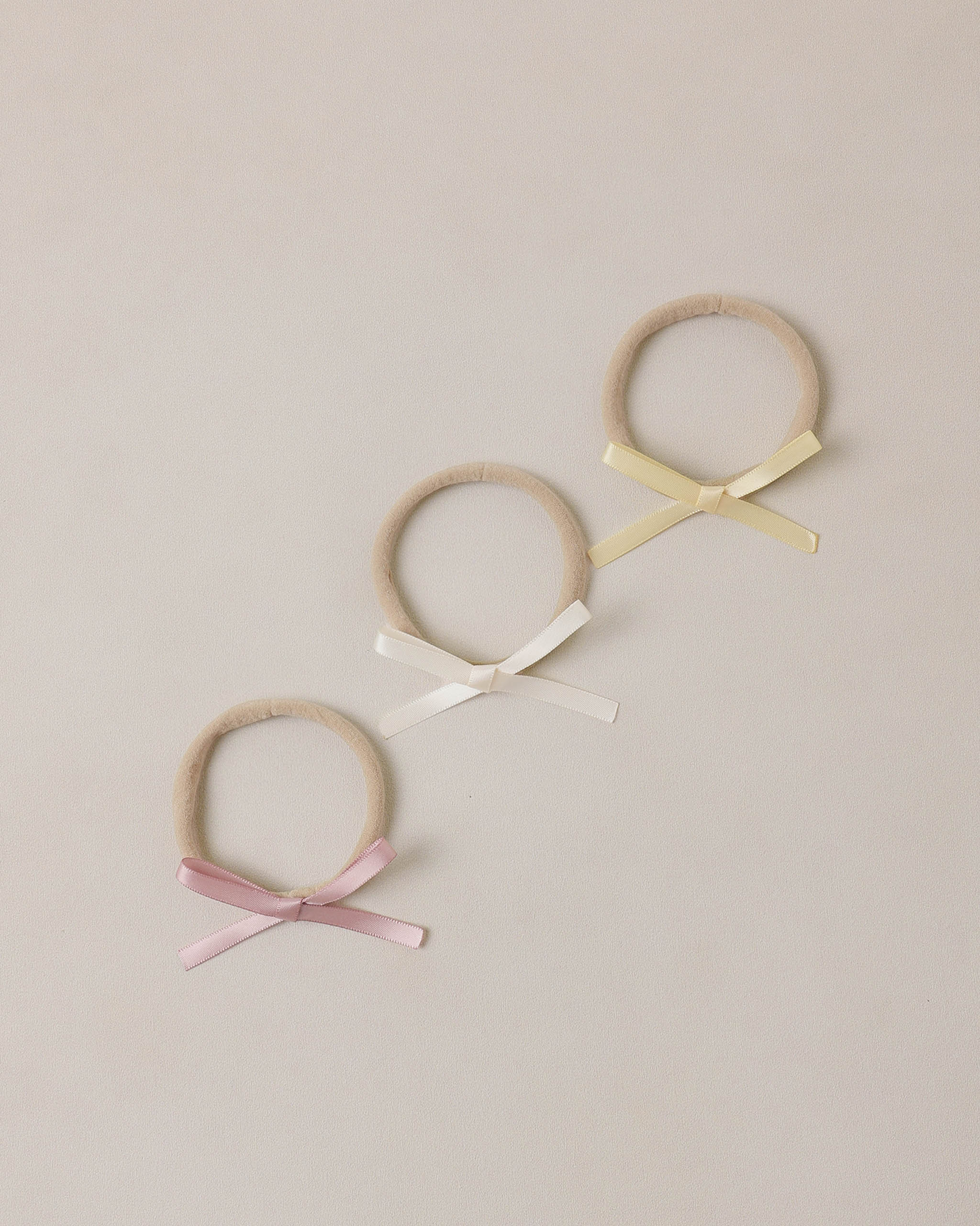 Noralee Baby Bow Headband - Lemon, Natural, Lavender