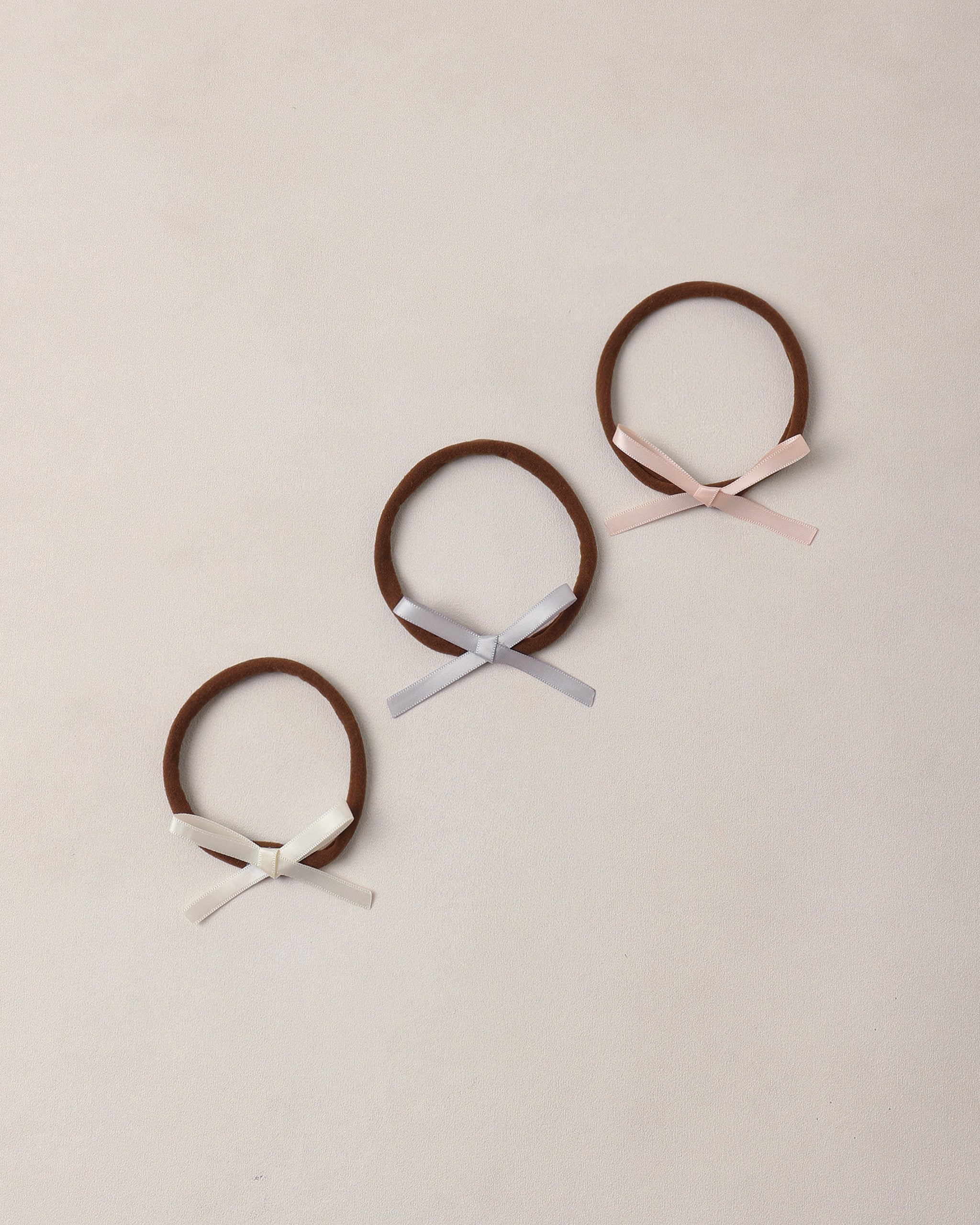 Noralee Baby Bow Headband - Pearl, Ivory, Mist