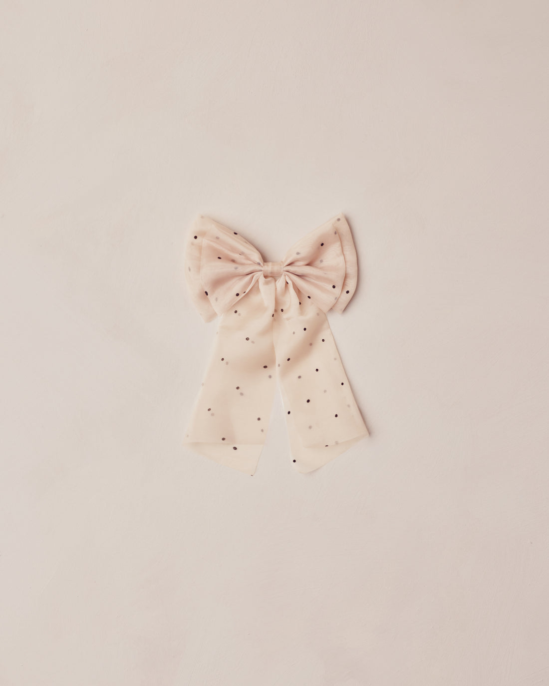 Noralee Alice Bow - Flocked Dot