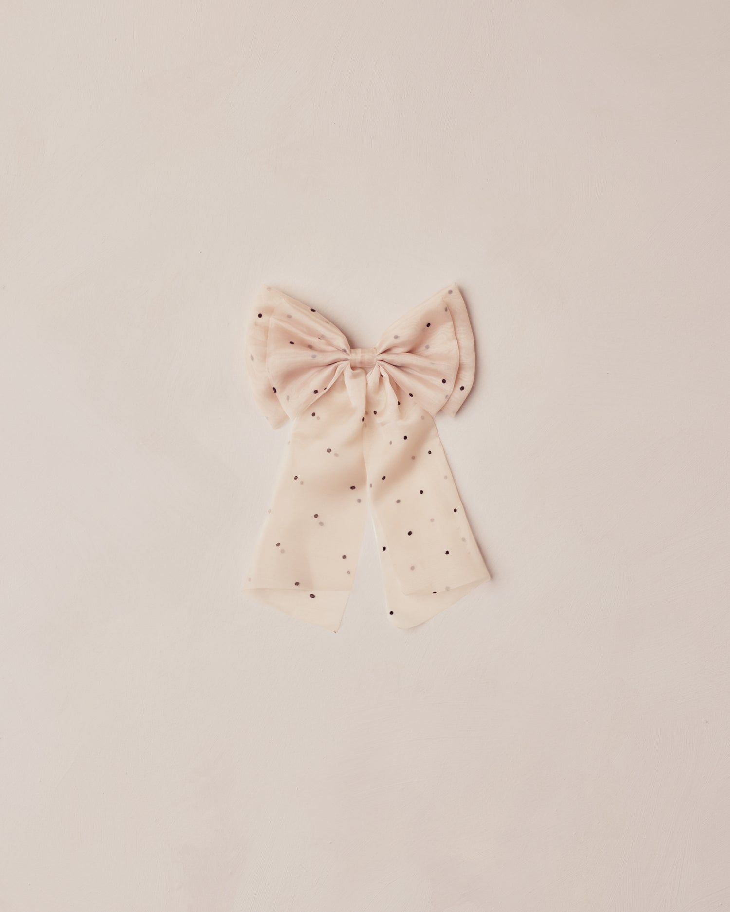 Noralee Alice Bow - Flocked Dot