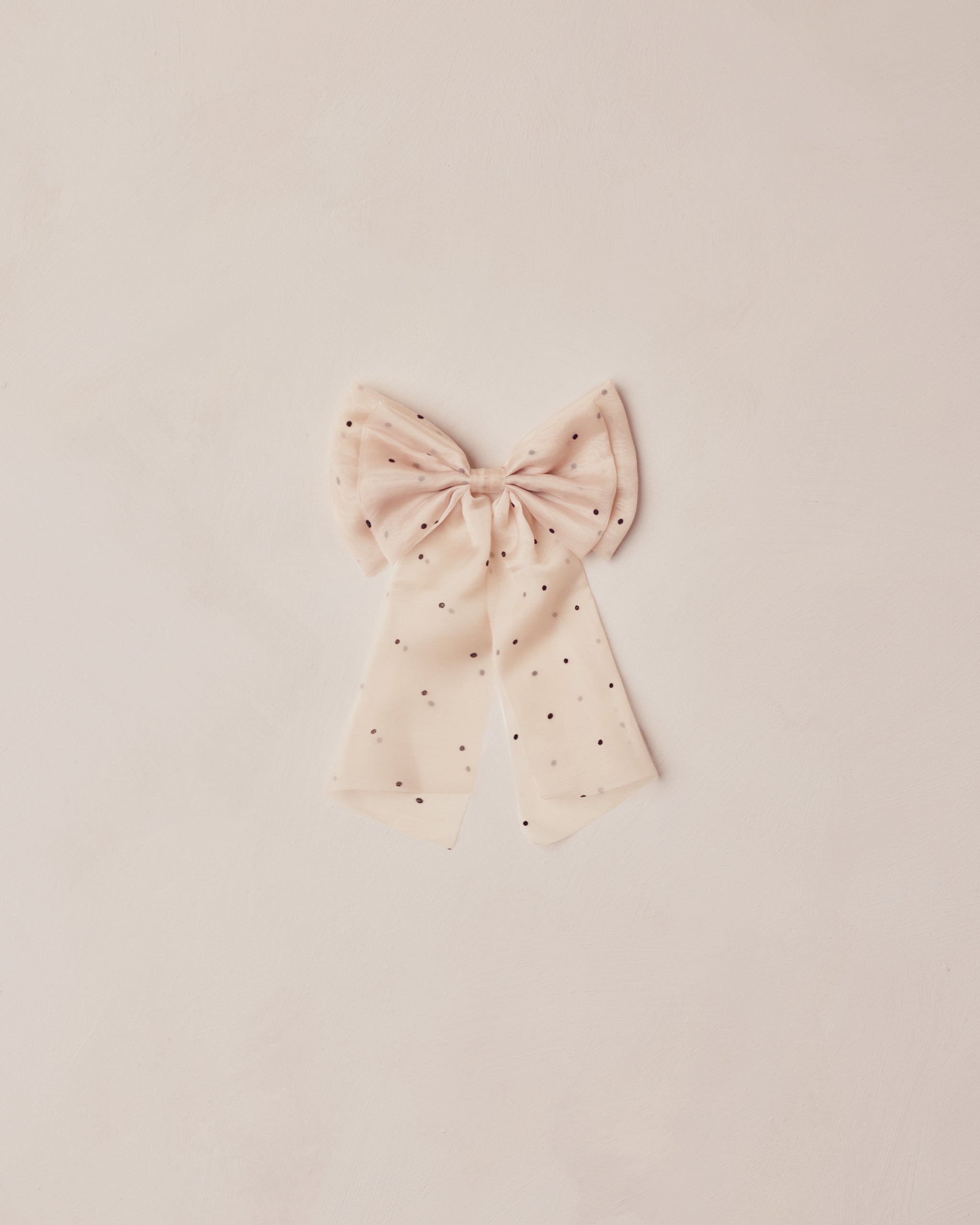 Noralee Alice Bow - Flocked Dot