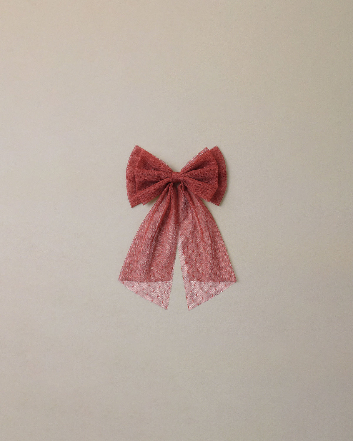 Noralee Alice Bow - Ruby