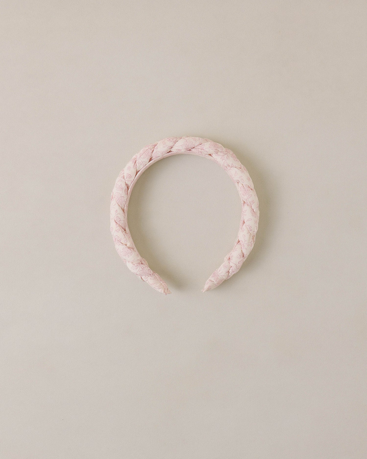 Noralee Braided Headband - Lavender Floral