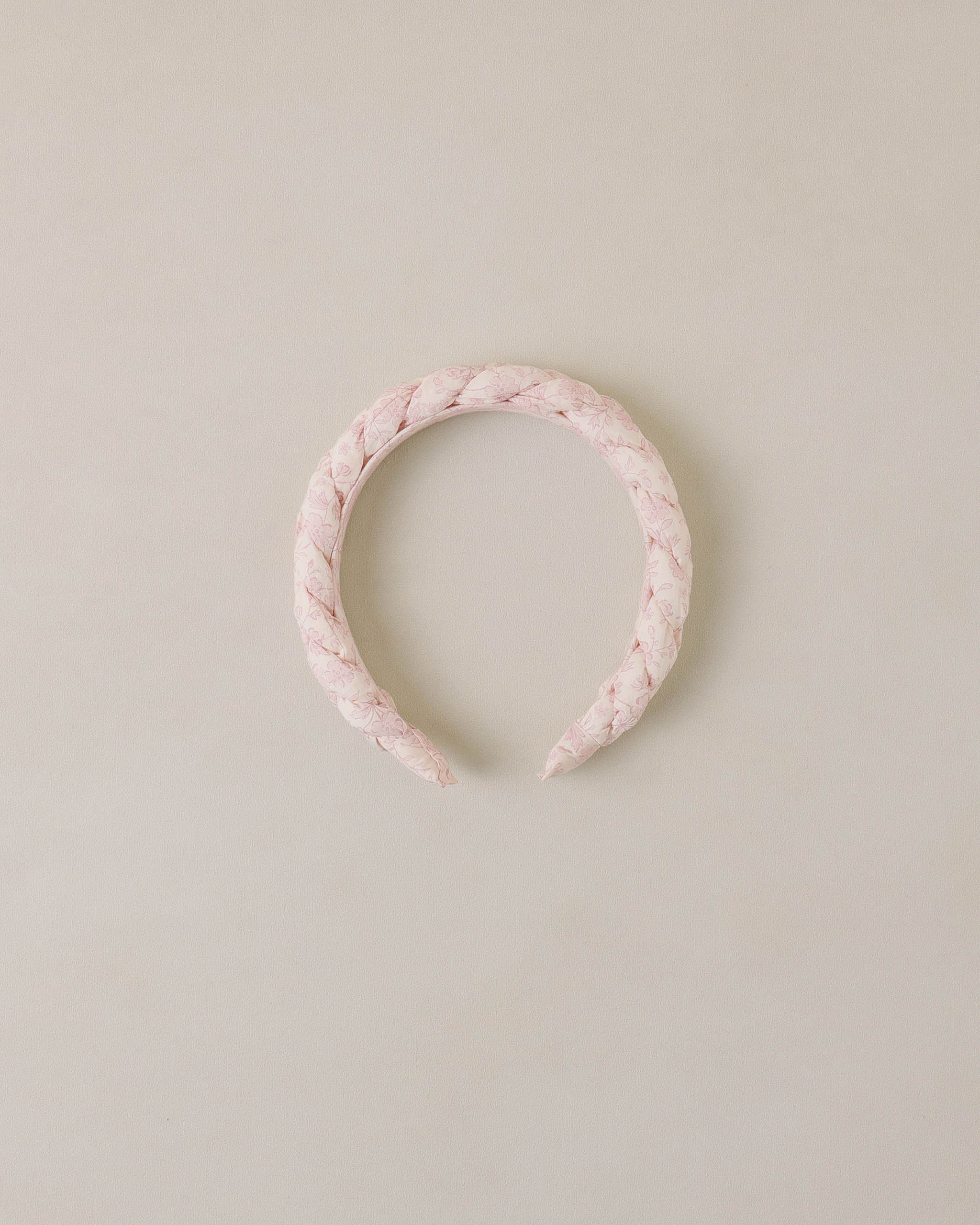 Noralee Braided Headband - Lavender Floral