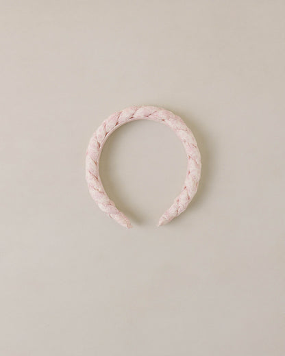 Noralee Braided Headband - Lavender Floral