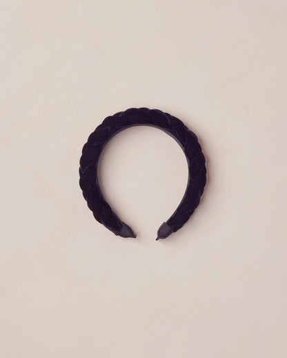 Noralee Braided Headband - Black
