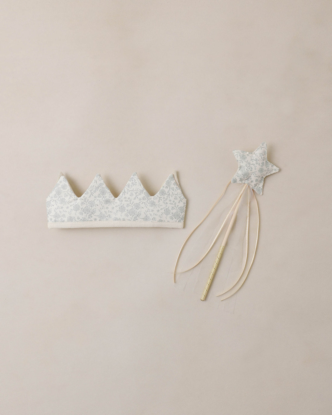 Noralee Crown And Wand - Sky Floral