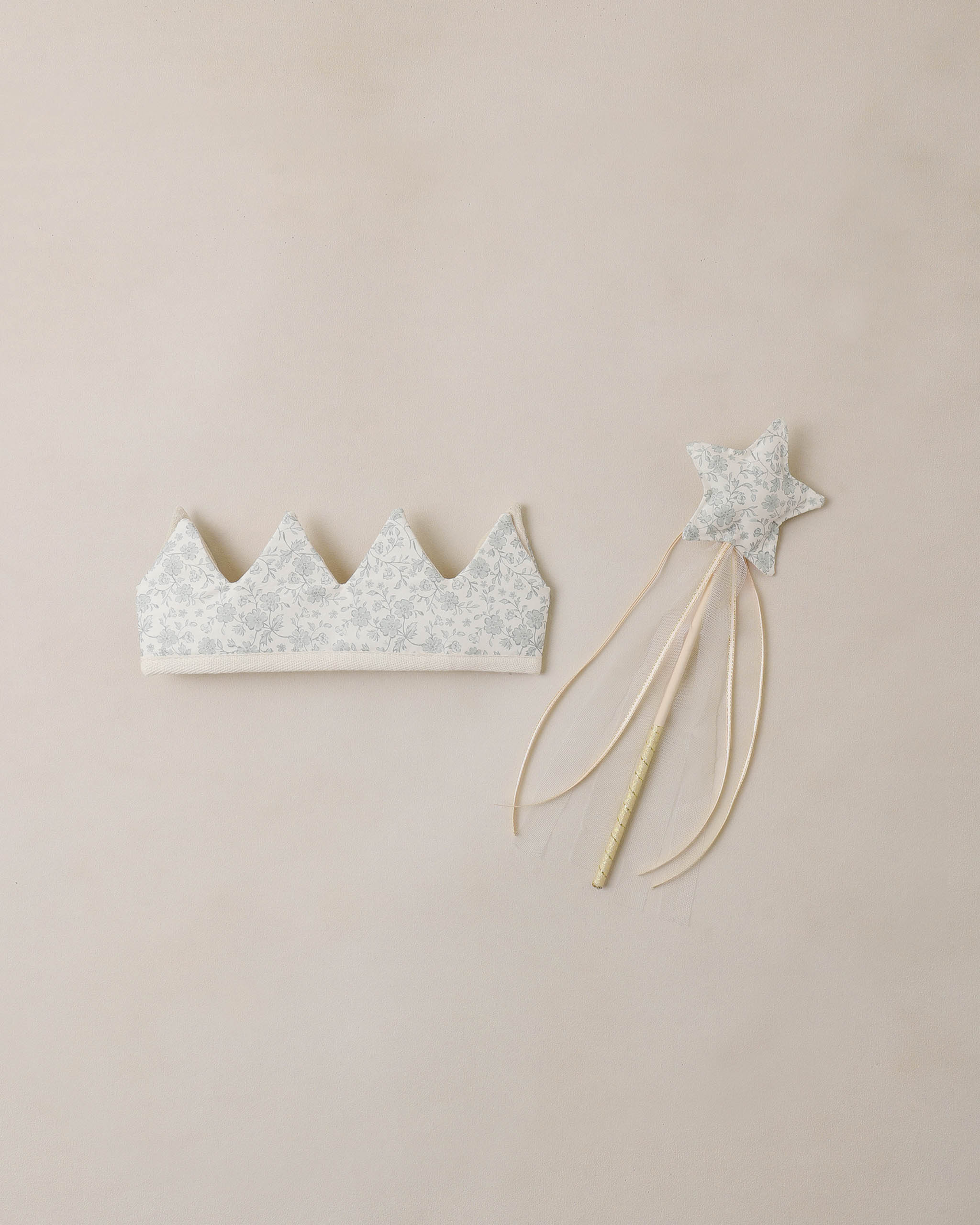 Noralee Crown And Wand - Sky Floral