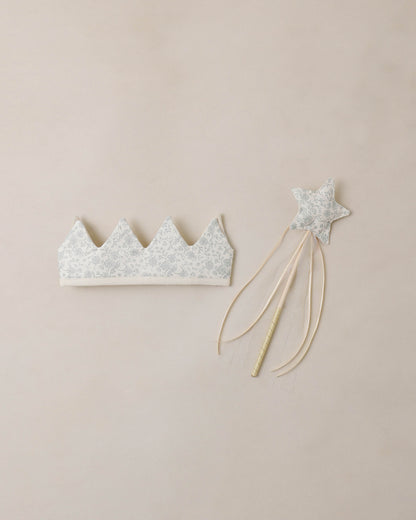 Noralee Crown And Wand - Sky Floral