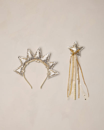 Noralee Sun Crown + Wand - Gold