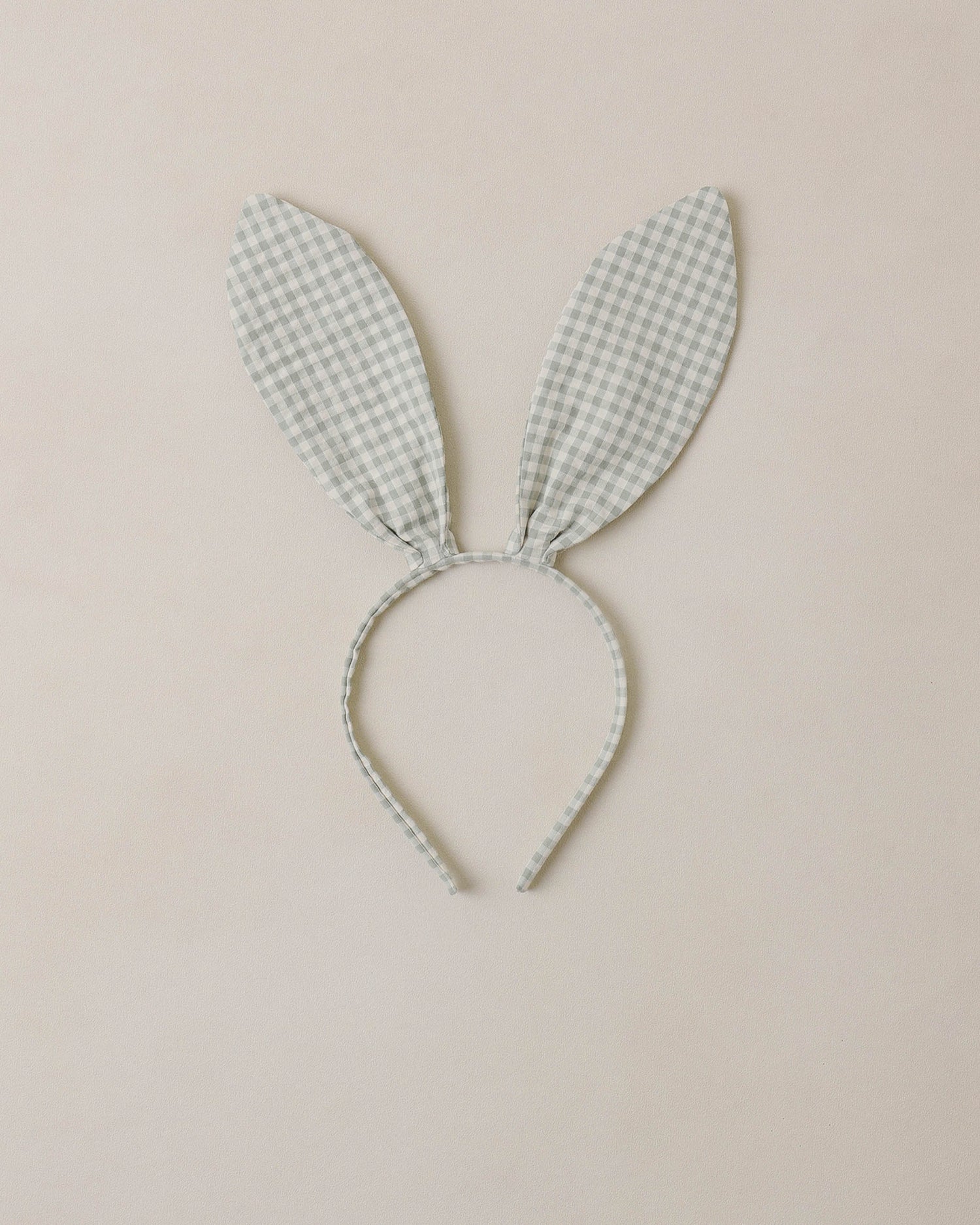 Noralee Bunny Headband - Eucalyptus Check