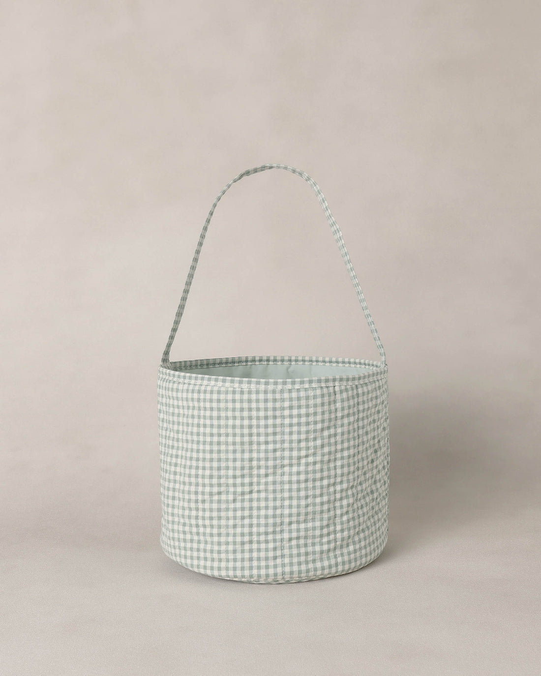 Noralee Easter Basket - Eucalyptus Check