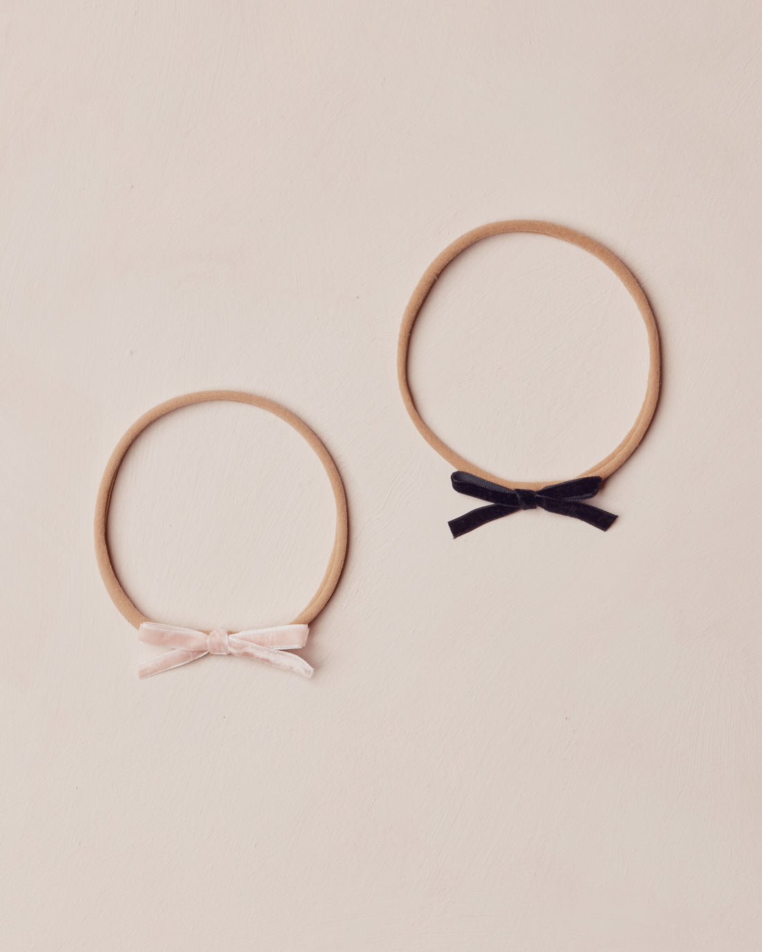 Noralee Baby Bow Headbands - Rose, Black