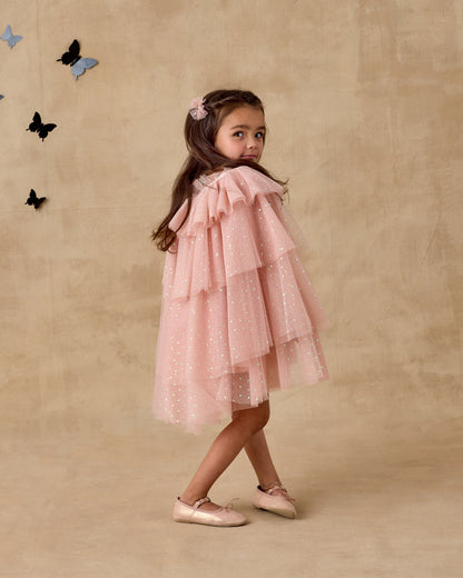 Noralee Flutter Tulle Clips - Rose