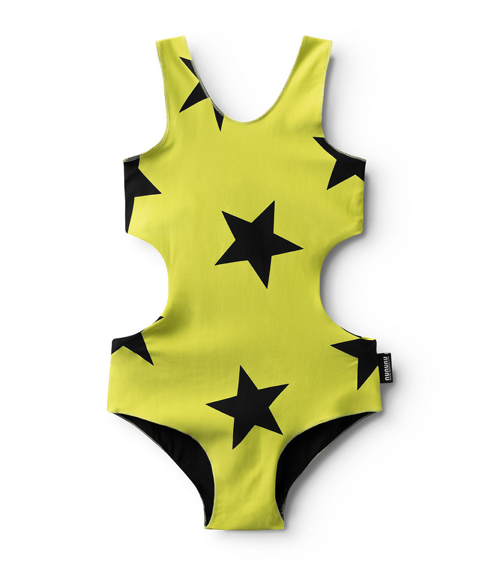 Nununu All Star Cut Out Swimsuit - Hot Lime