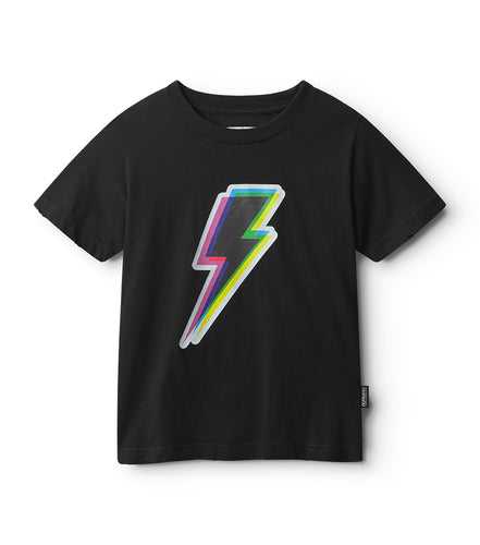 Nununu Dizzy Bolt T-Shirt - Black