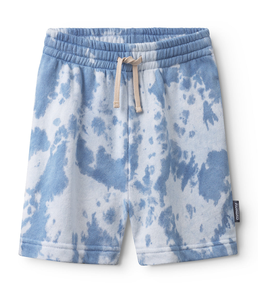 Nununu Mega Tie Dye Sweatshorts - Indigo