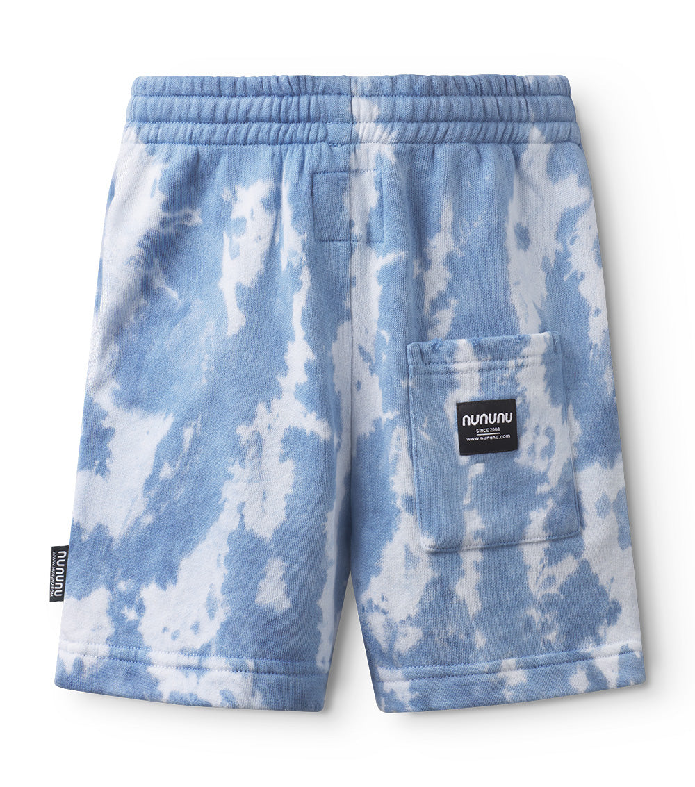 Nununu Mega Tie Dye Sweatshorts - Indigo