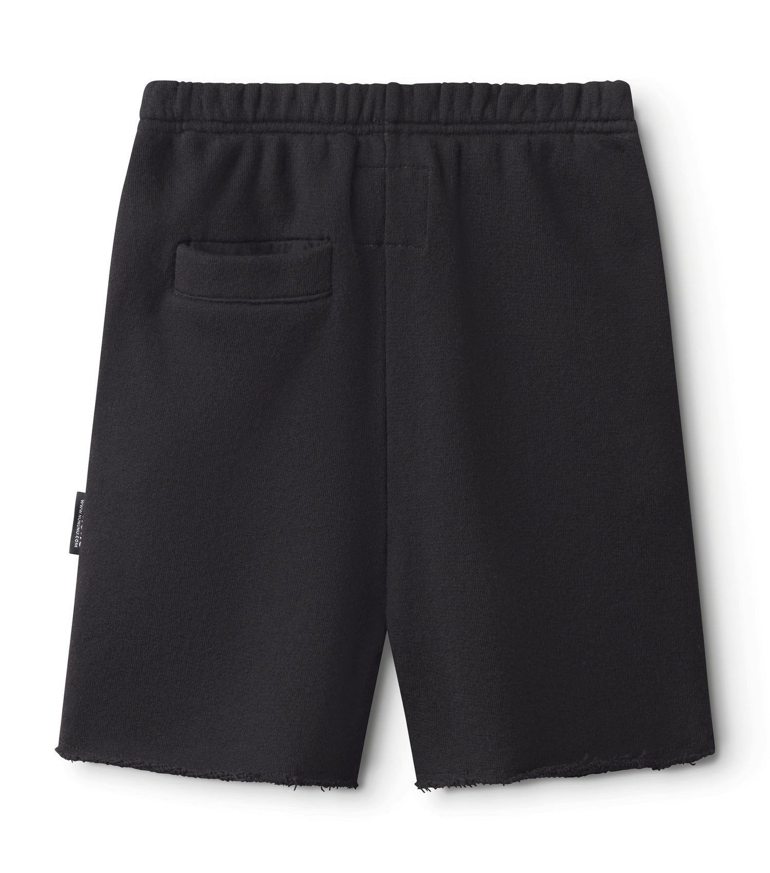 Nununu Slash Of Color Sweatshorts - Black