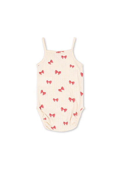 Konges Sløjd Minnie Strap Body GOTS - Rosia Bow