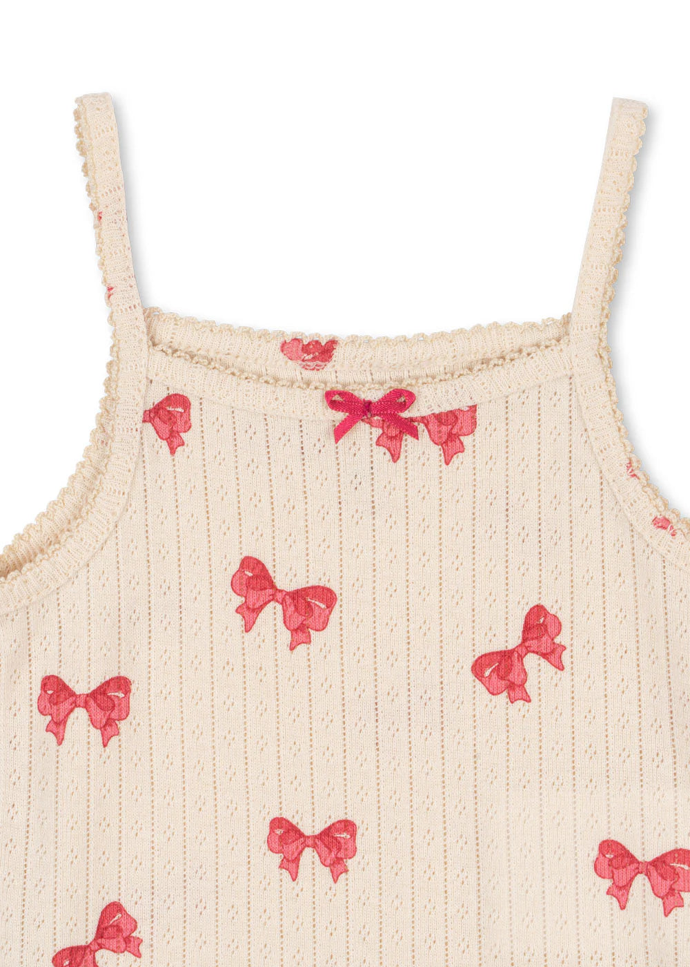 Konges Sløjd Minnie Strap Body GOTS - Rosia Bow