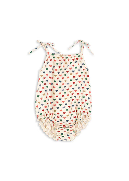 Konges Sløjd Basic Strap Body GOTS - Coeur Coloré