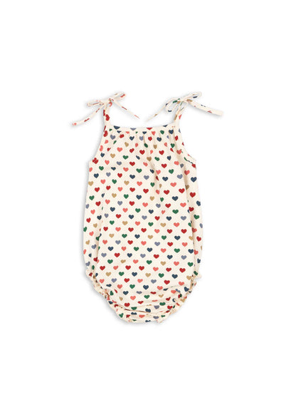 Konges Sløjd Basic Strap Body GOTS - Coeur Coloré