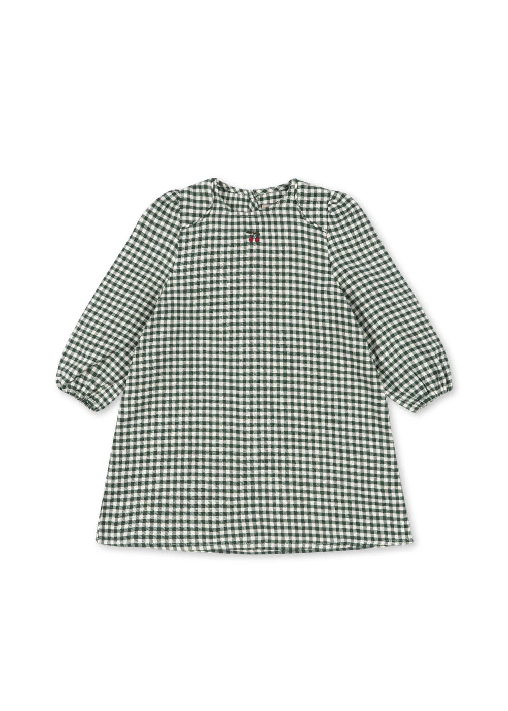 Konges Sløjd Foret Dress GOTS - Green Check