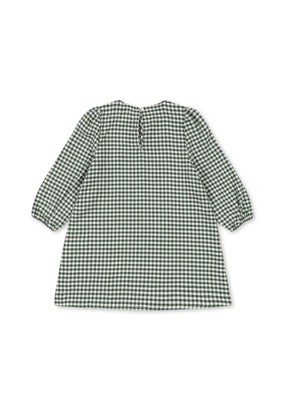 Konges Sløjd Foret Dress GOTS - Green Check