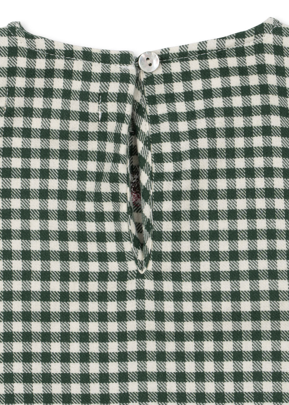 Konges Sløjd Foret Dress GOTS - Green Check