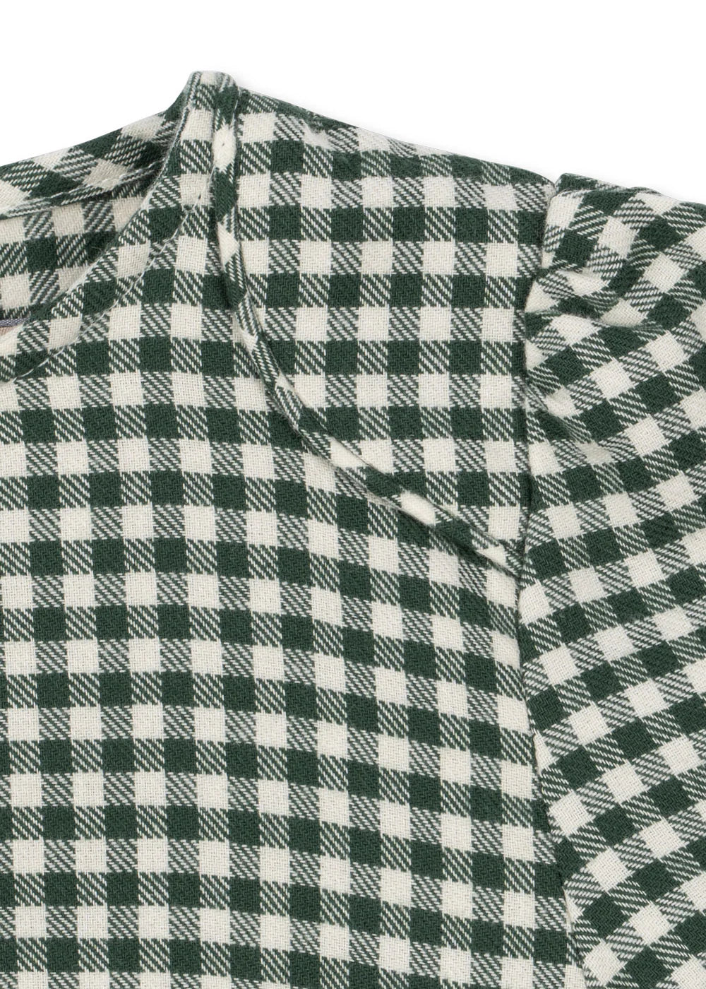 Konges Sløjd Foret Dress GOTS - Green Check