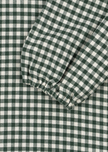 Konges Sløjd Foret Dress GOTS - Green Check