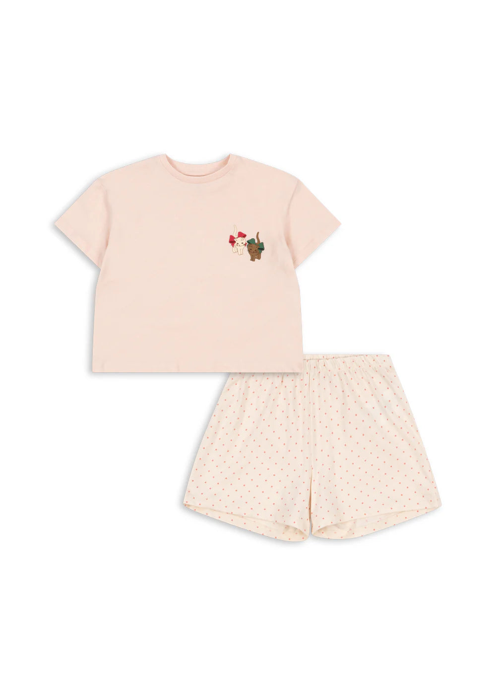 Konges Sløjd Famo Box Fit Set Gots - Pirouette Dot/Creole Pink