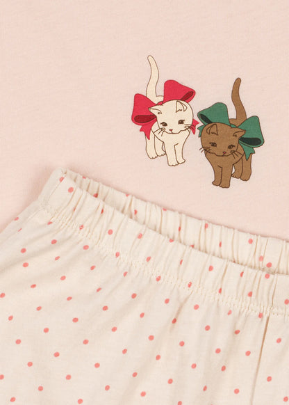 Konges Sløjd Famo Box Fit Set Gots - Pirouette Dot/Creole Pink