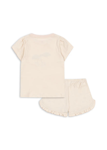 Konges Sløjd Famo Frill Set Gots - Buttercream