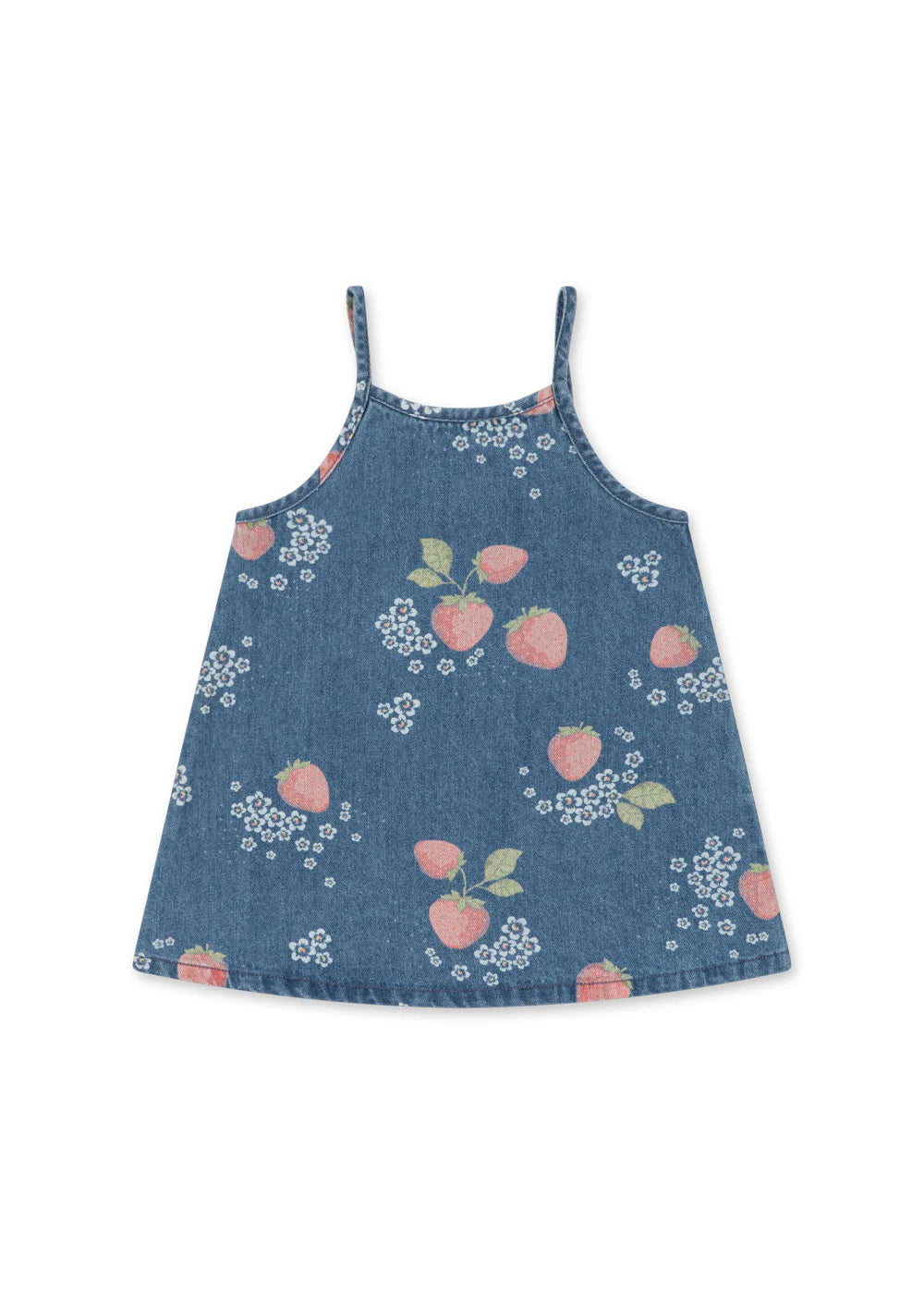 Konges Sløjd Magot Strap Dress GOTS - Marmelade Sun