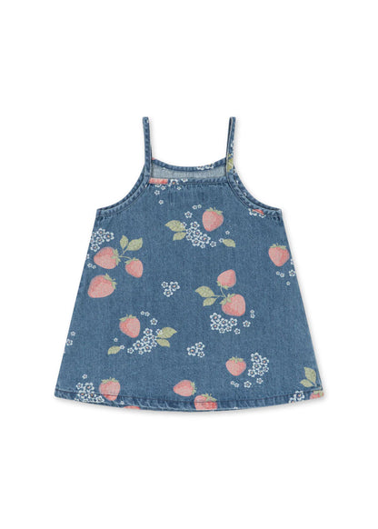 Konges Sløjd Magot Strap Dress GOTS - Marmelade Sun