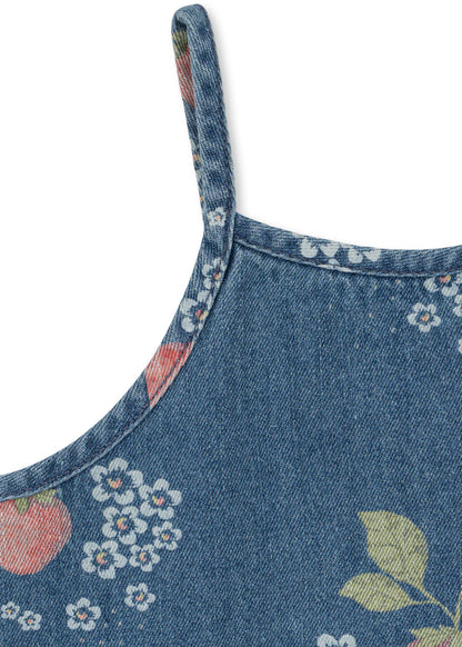 Konges Sløjd Magot Strap Dress GOTS - Marmelade Sun