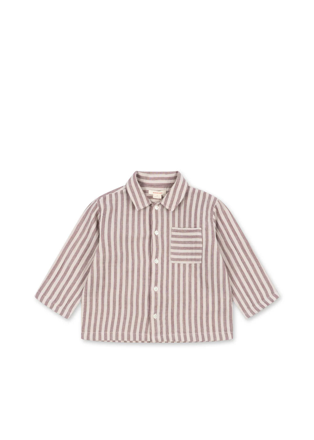 Konges Sløjd Ely Shirt GOTS - Red Stripe