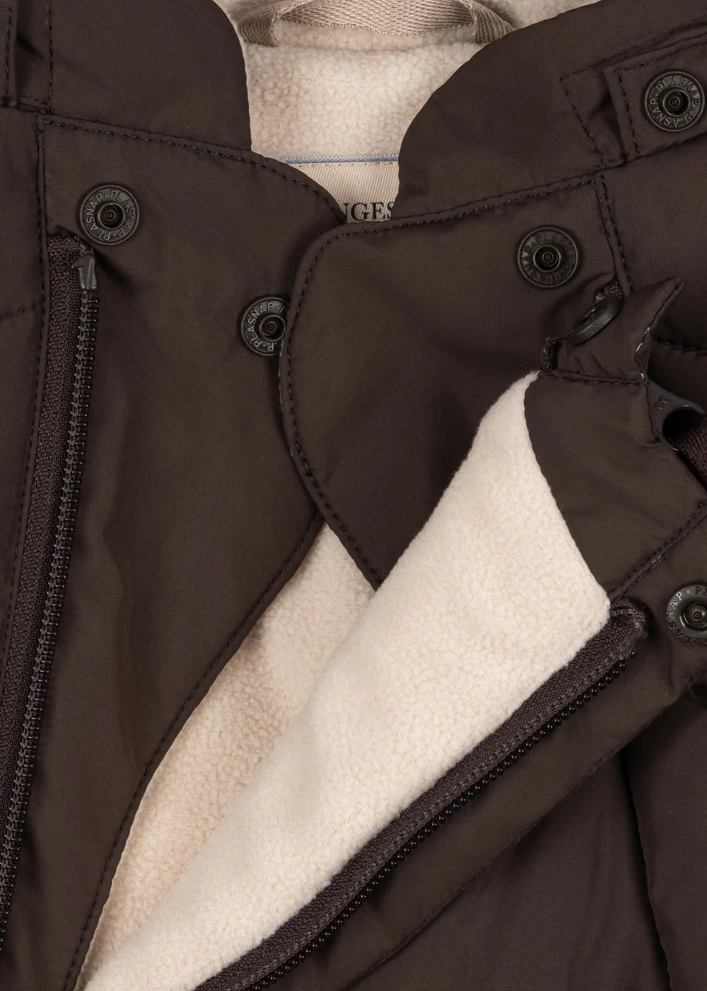 Konges Sløjd Alpi Baby Suit Grs - Chocolate Brown