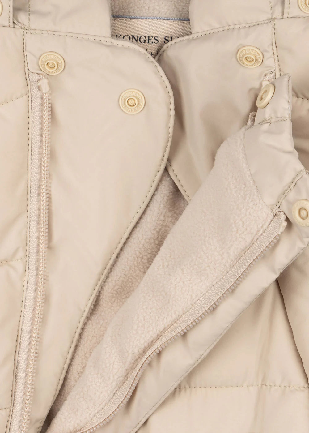 Konges Sløjd Alpi Baby Suit Grs - Cement