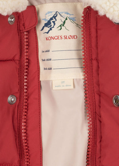 Konges Sløjd Alpi Collar Jacket Grs - Cardinal