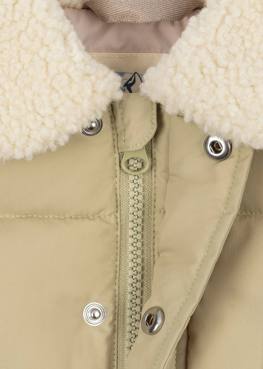 Konges Sløjd Alpi Collar Jacket Grs - Pale Olive Green
