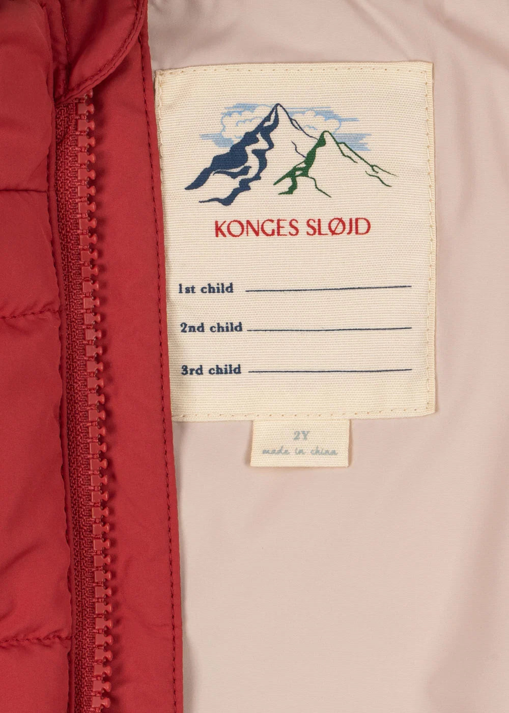 Konges Sløjd Alpi Jacket Grs - Cardinal